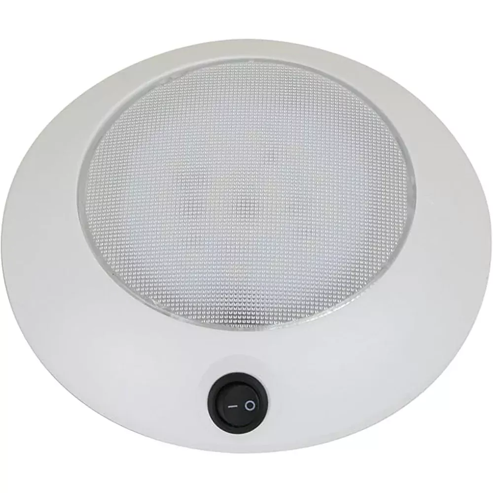 scandvik-5-5-quot-dome-light-w-switch-12v Scandvik 5.5" Dome Light w/Switch - 12V
