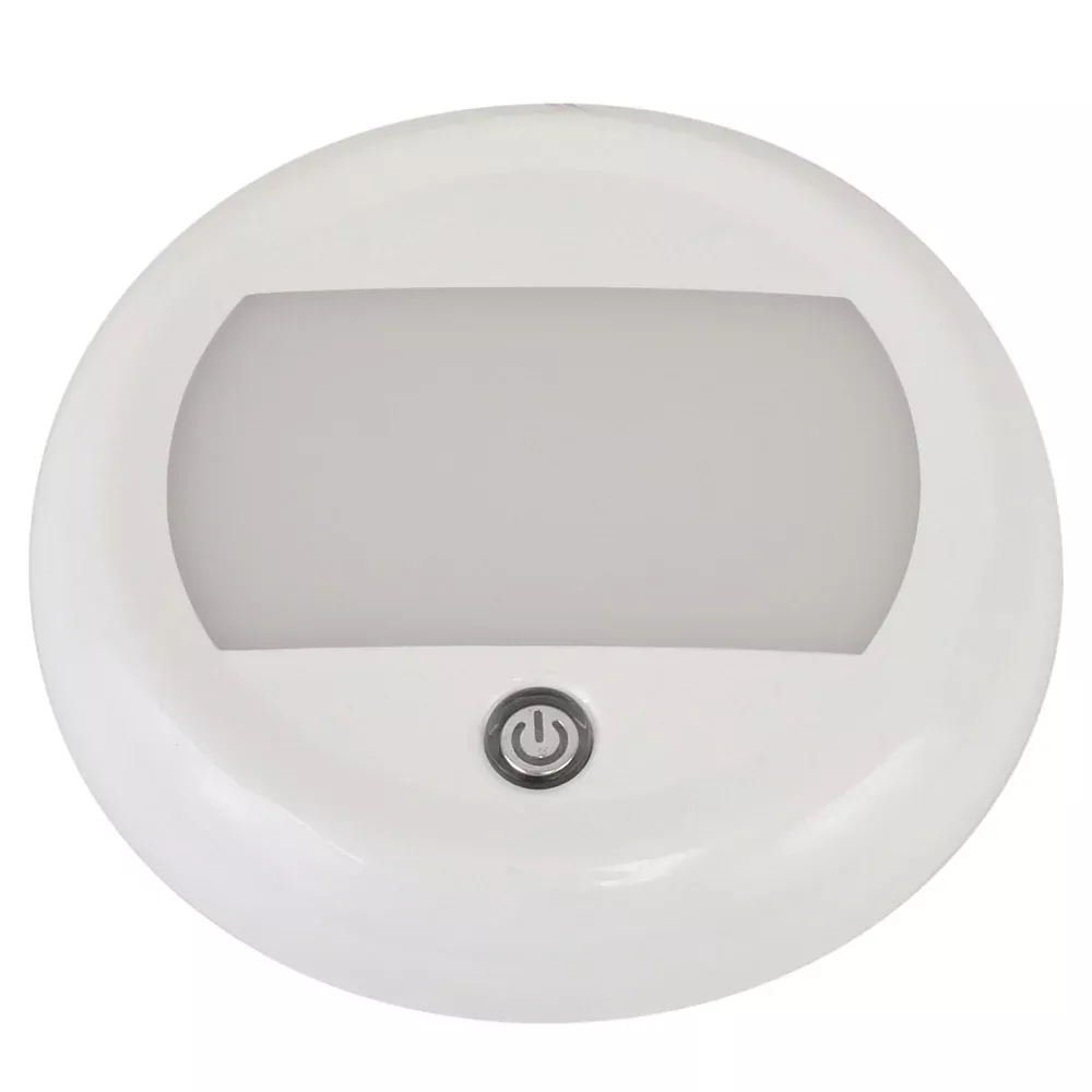 Scandvik 5" Dome Light w/Switch & 3 Stage Dimming - 10-30V - IP67