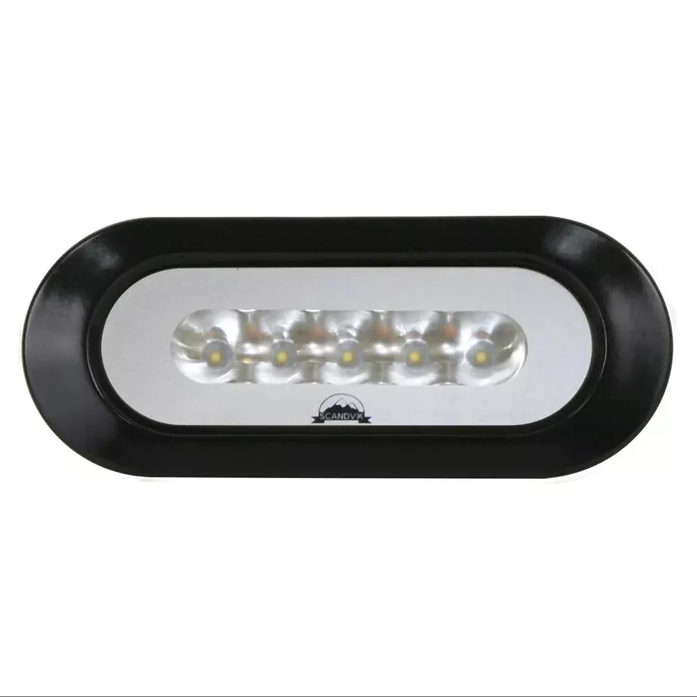 scandvik-flush-mount-spreader-light-black Scandvik Flush Mount Spreader Light - Black