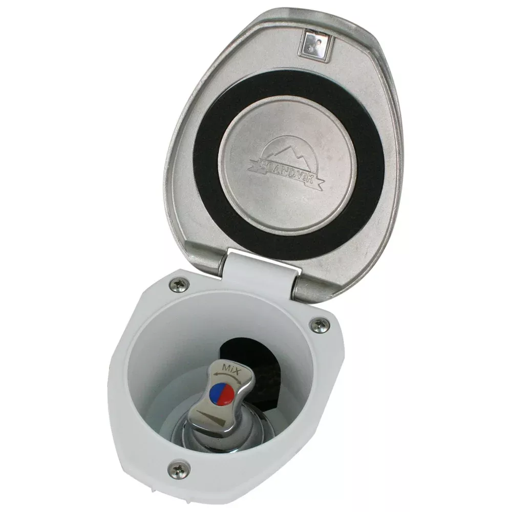 scandvik-recessed-t-handle-mixing-valve-ss-w-white-cup Scandvik Recessed T-Handle Mixing Valve - SS w/White Cup