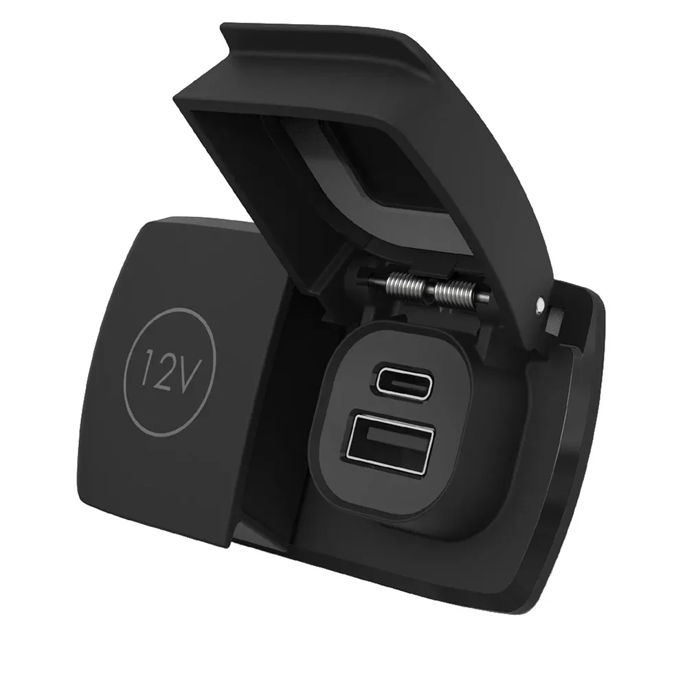scanstrut-flip-pro-duo-usb-amp-usb-c-w-12v-power-socket Scanstrut Flip Pro Duo - USB-A & USB-C w/12V Power Socket
