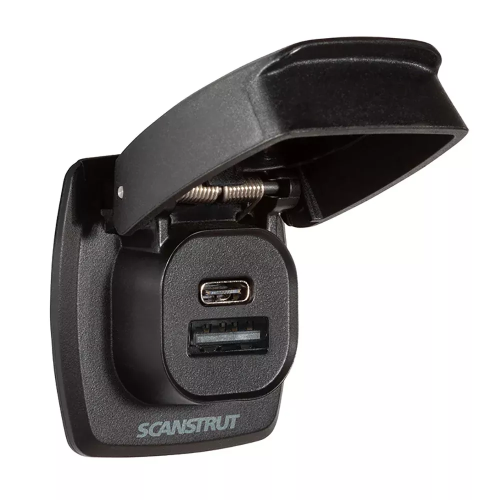 scanstrut-flip-pro-plus-fast-charge-usb-amp-usb-c-socket Scanstrut Flip Pro Plus Fast Charge USB-A & USB-C Socket
