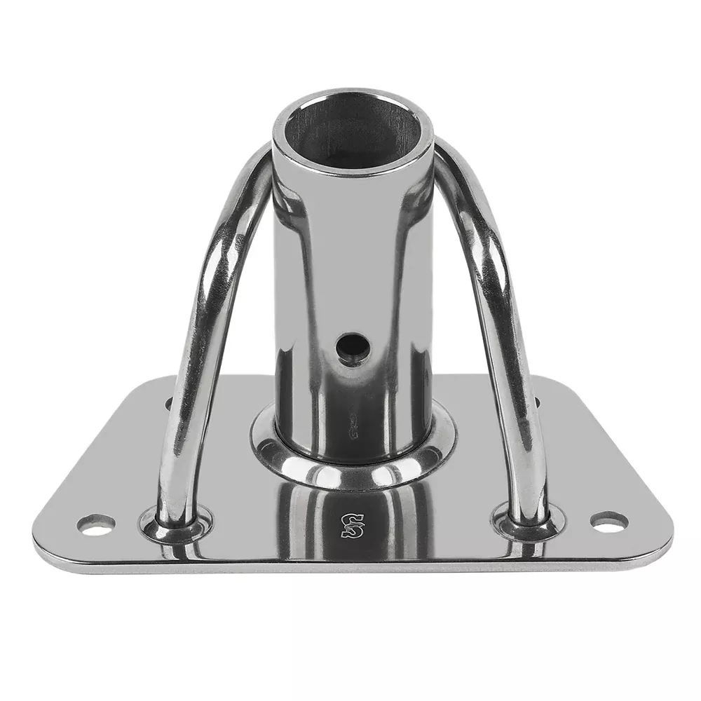schaefer-stanchion-base-single-heavy-duty Schaefer Stanchion Base Single - Heavy-Duty