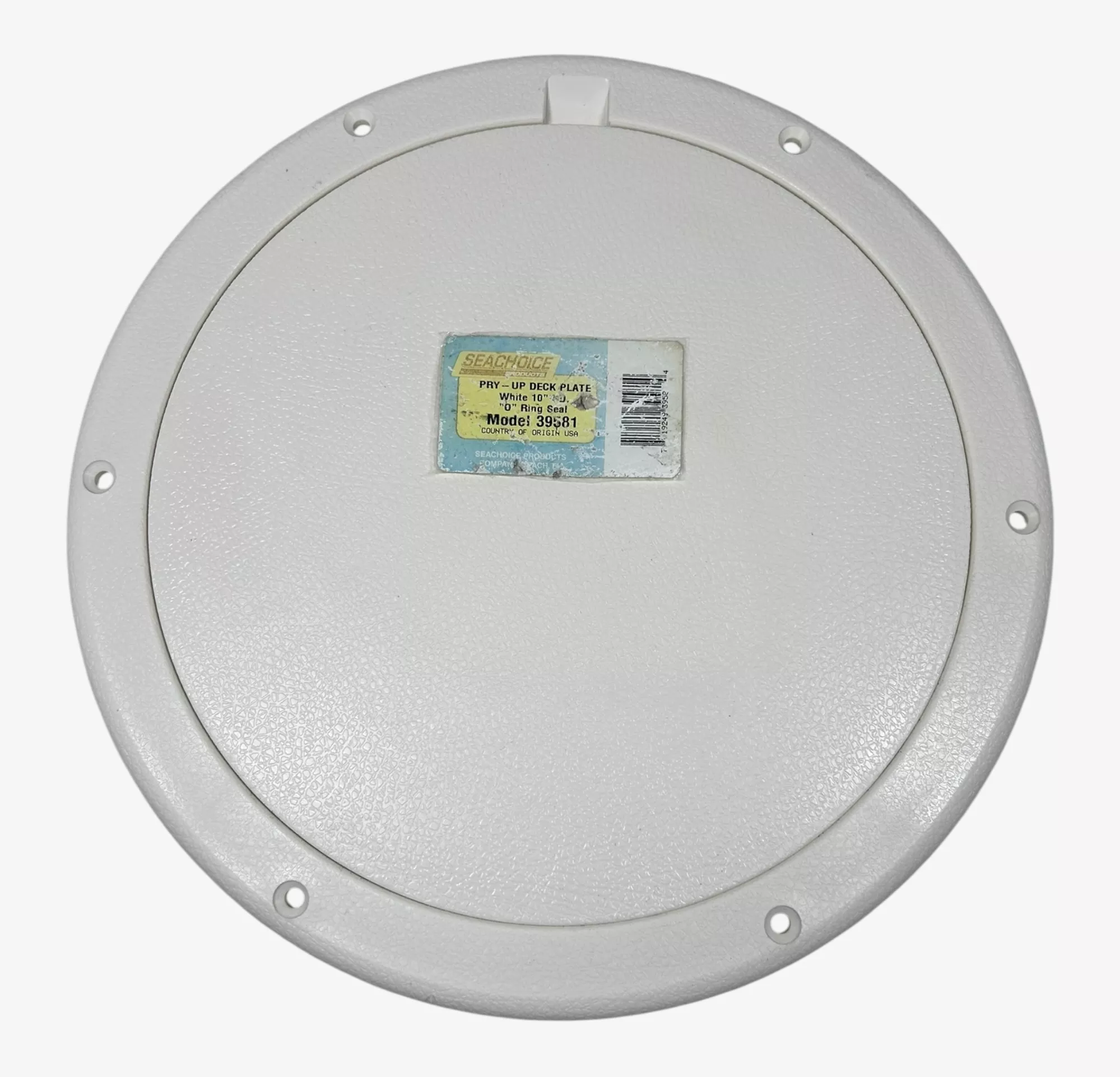 Sea choice 39581, Marine Boat Pry Up Deck Plate With O Ring Seal 10''