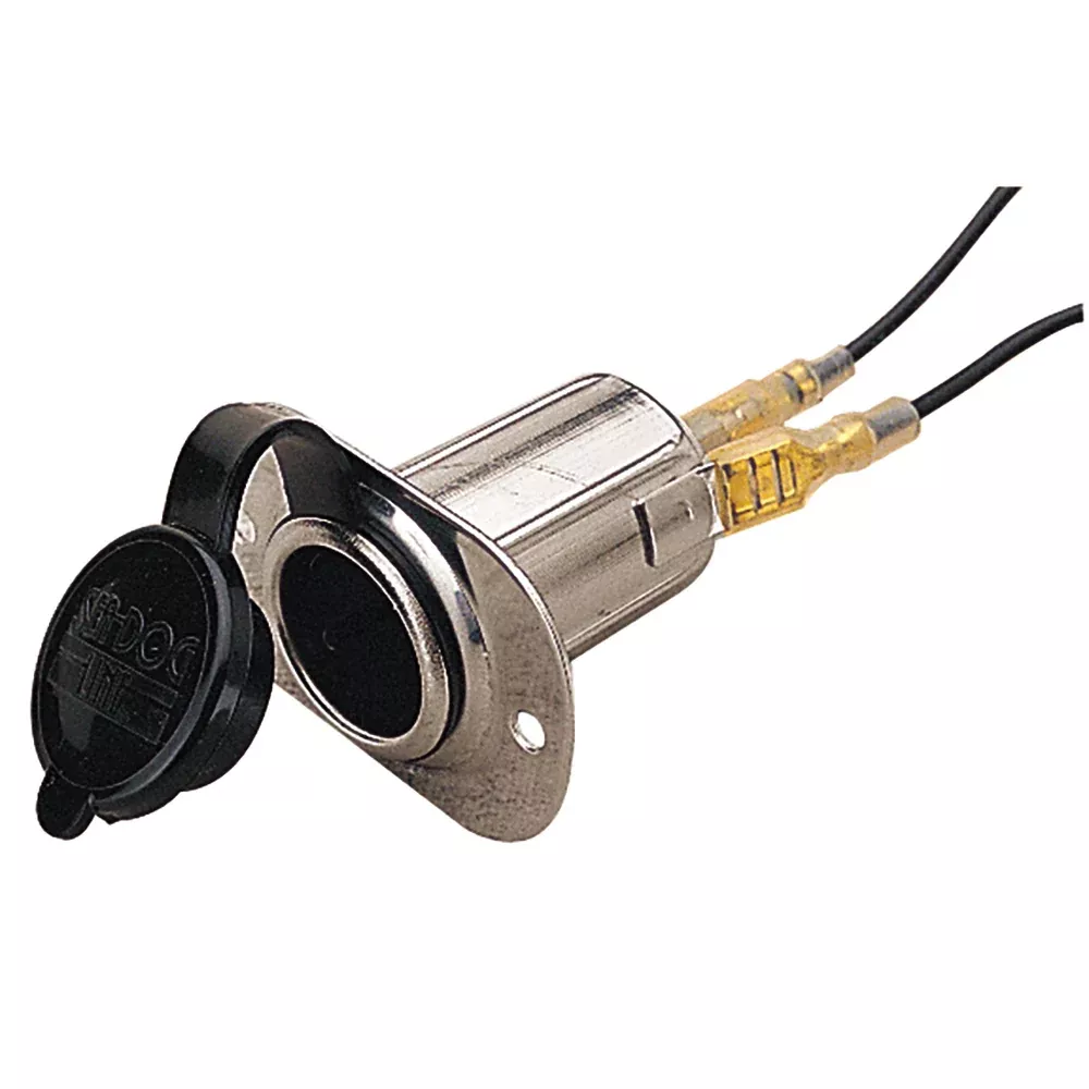 sea-dog-12v-chrome-steel-power-socket Sea-Dog 12V Chrome Steel Power Socket