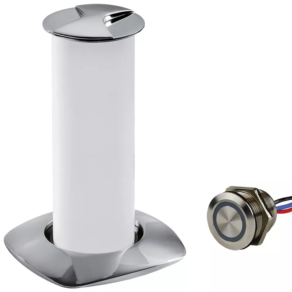 sea-dog-aurora-stainless-steel-led-pop-up-table-light-3w-w-touch-dimmer-switch Sea-Dog Aurora Stainless Steel LED Pop-Up Table Light - 3W w/Touch Dimmer Switch