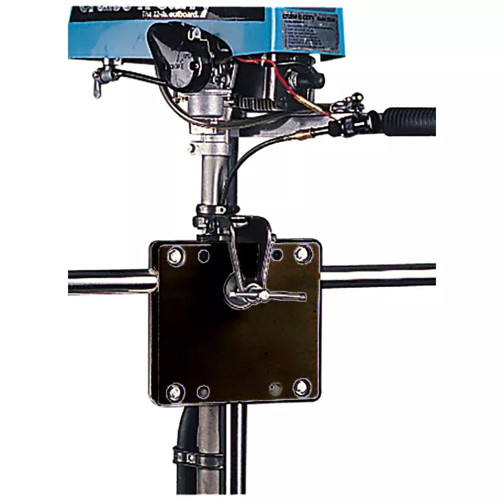 sea-dog-poly-rail-mount-motor-bracket-black Sea-Dog Poly Rail Mount Motor Bracket - Black