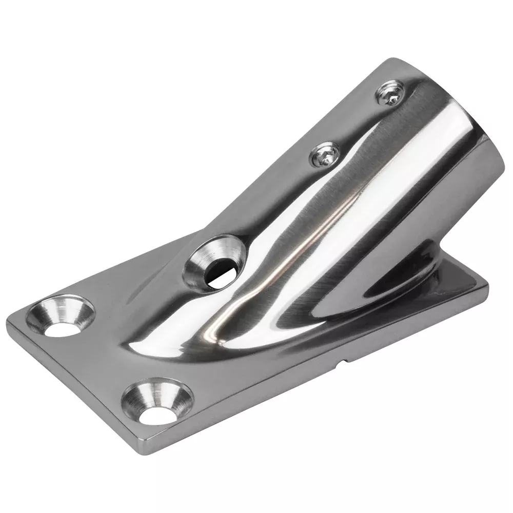 sea-dog-rail-base-fitting-rectangular-base-30-deg-316-stainless-steel-1-7-8-quot Sea-Dog Rail Base Fitting Rectangular Base 30° 316 Stainless Steel - 1-7/8" x 3-3/16" - 1" OD