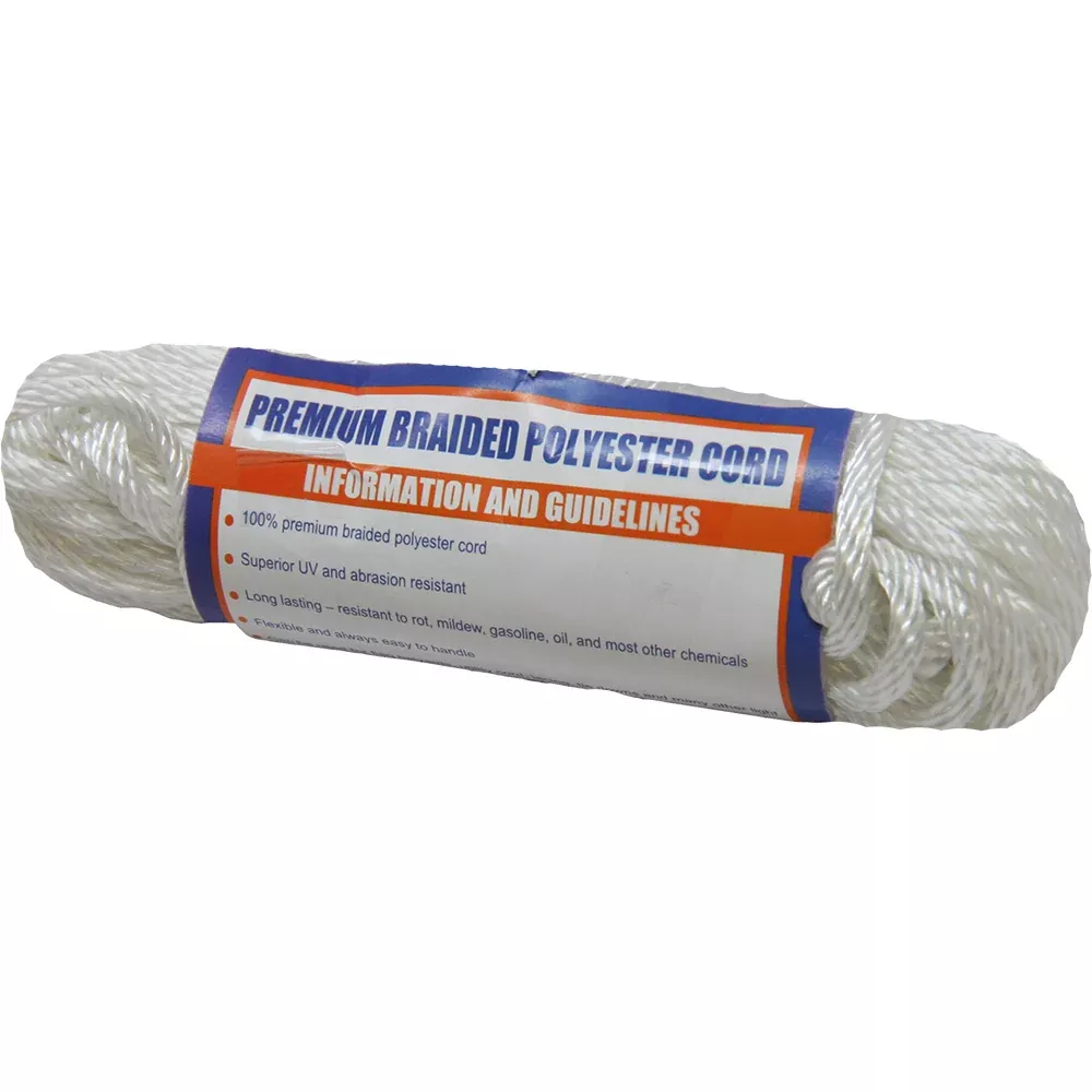 sea-dog-solid-braid-polyester-cord-hank-5-32-quot-x-50-39-white Sea-Dog Solid Braid Polyester Cord Hank - 5/32" x 50' - White
