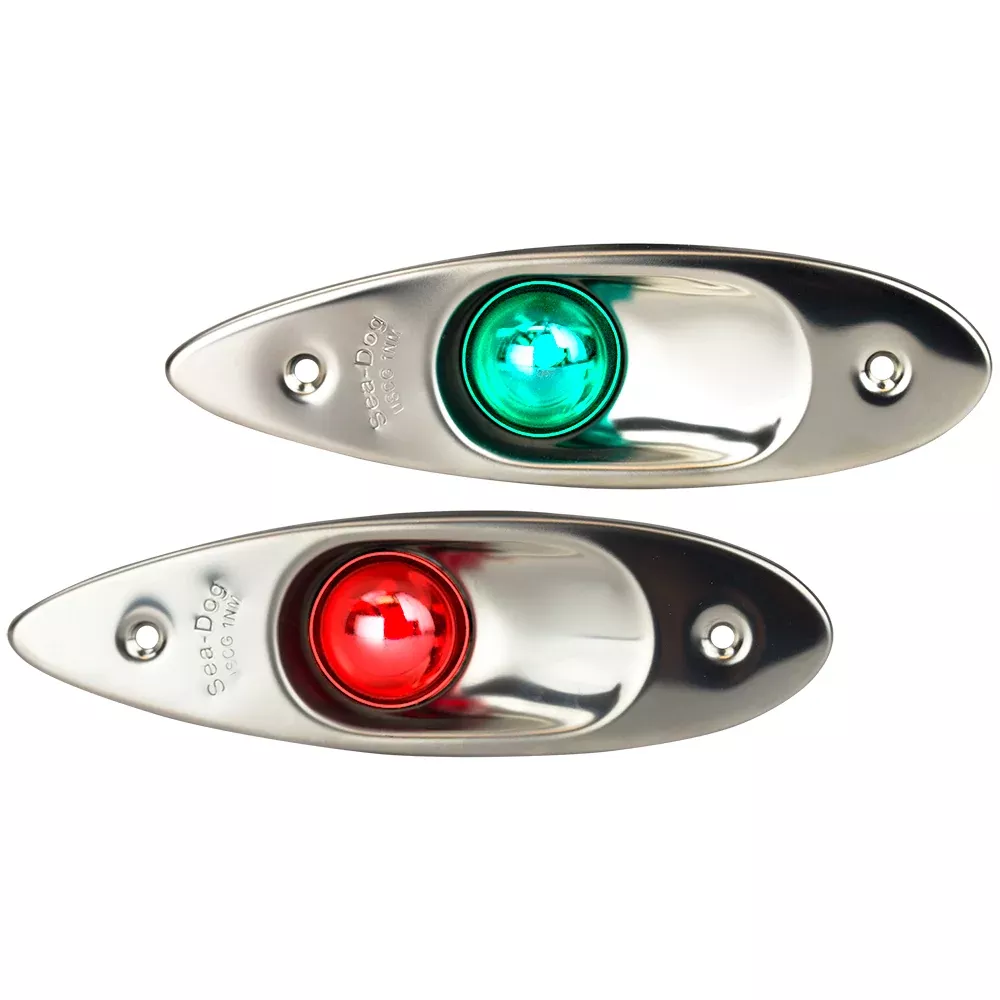 sea-dog-stainless-steel-flush-mount-led-side-lights Sea-Dog Stainless Steel Flush Mount LED Side Lights