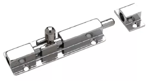 Seachoice 35751 Heavy Duty Chrome Plated Barrel Bolt
