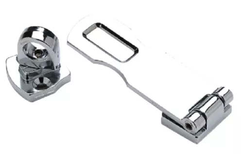 Seachoice 37101 Chrome Plated Zinc Swivel Eye Hasp 3"