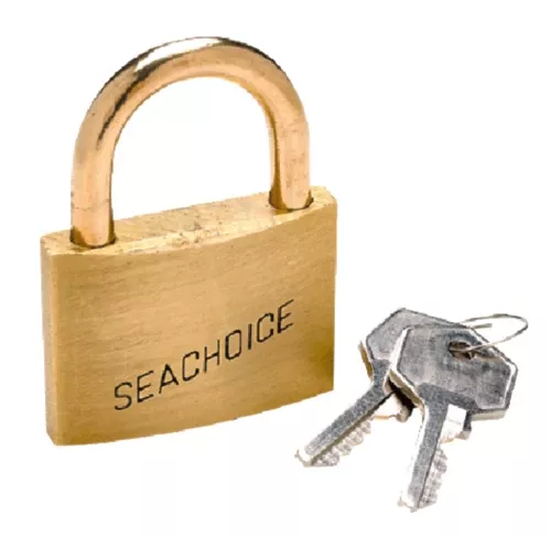 seachoice-37231-2-solid-brass-body-padlock-single-lock Seachoice 37231 2" Solid Brass Body Padlock - Single Lock