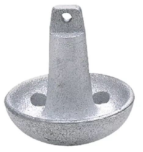 Seachoice 41280 Mushroom Anchor - Aluminum Painted / 8 lbs.