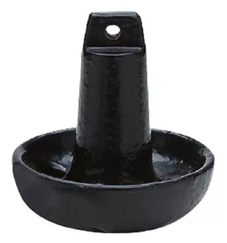 seachoice-50-41200-mushroom-anchor-black-vinyl-coated-8-lbs Seachoice 50-41200 Mushroom Anchor - Black Vinyl Coated / 8 lbs.