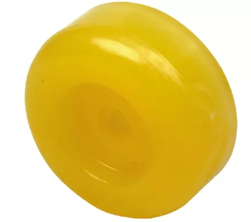 seachoice-56620-non-marking-tp-yellow-rubber-roller-end-cap-3-1-2-with-1-1-4-id- Seachoice 56620 Non-Marking TP Yellow Rubber Roller End Cap 3-1/2" With 1-1/4" ID Hole