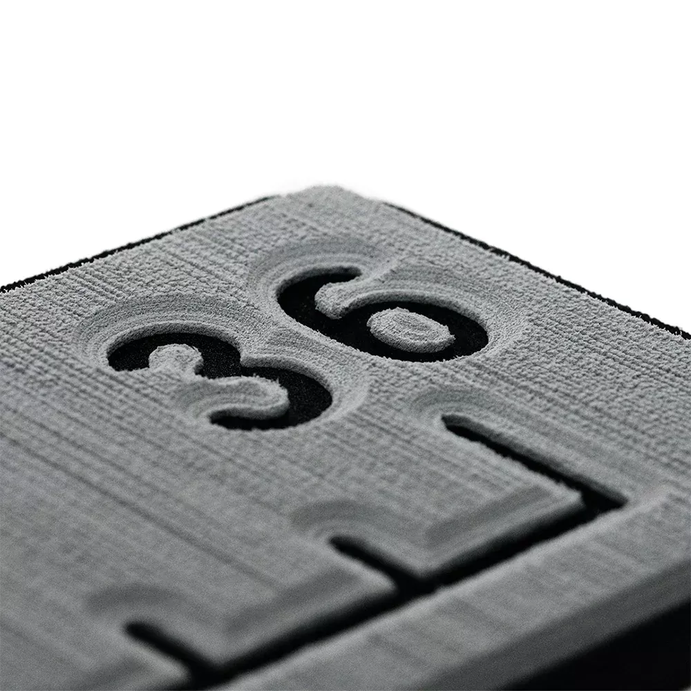 seadek-36-rdquo-routed-ruler-6mm-brushed-texture-storm-grey-black SeaDek 36” Routed Ruler - 6mm - Brushed Texture - Storm Grey/Black