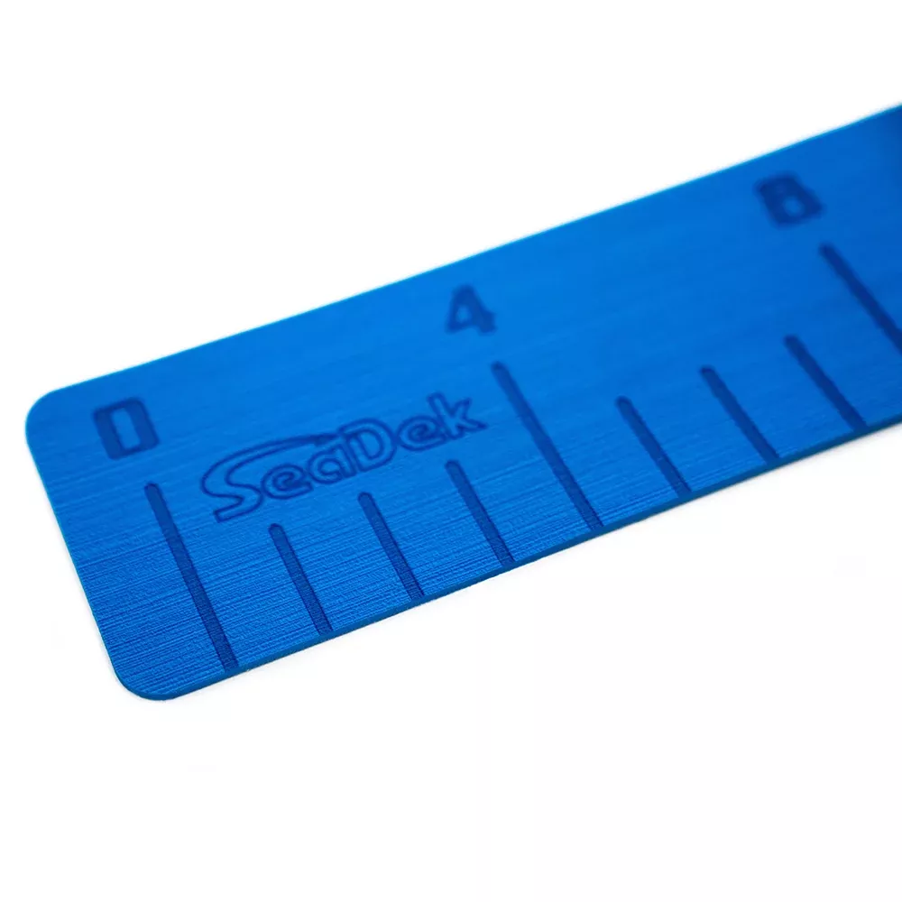 seadek-4-quot-x-36-quot-3mm-fish-ruler-w-laser-sd-logo-bimini-blue SeaDek 4" x 36" 3mm Fish Ruler w/Laser SD Logo - Bimini Blue