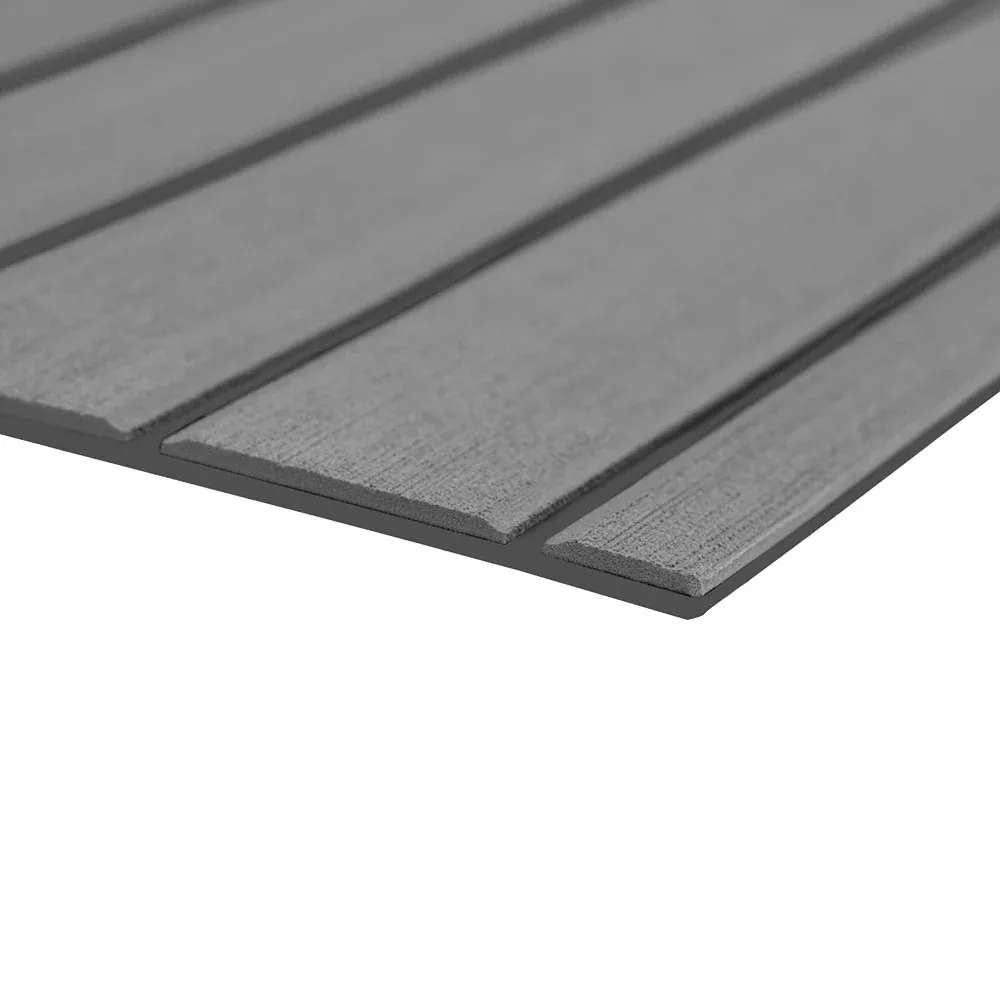 seadek-40-quot-x-80-quot-6mm-teak-full-sheet-brushed-texture-storm-grey-dark-gre SeaDek 40" x 80" 6mm Teak Full Sheet - Brushed Texture - Storm Grey/Dark Grey (1016mm x 2032mm x 6mm)
