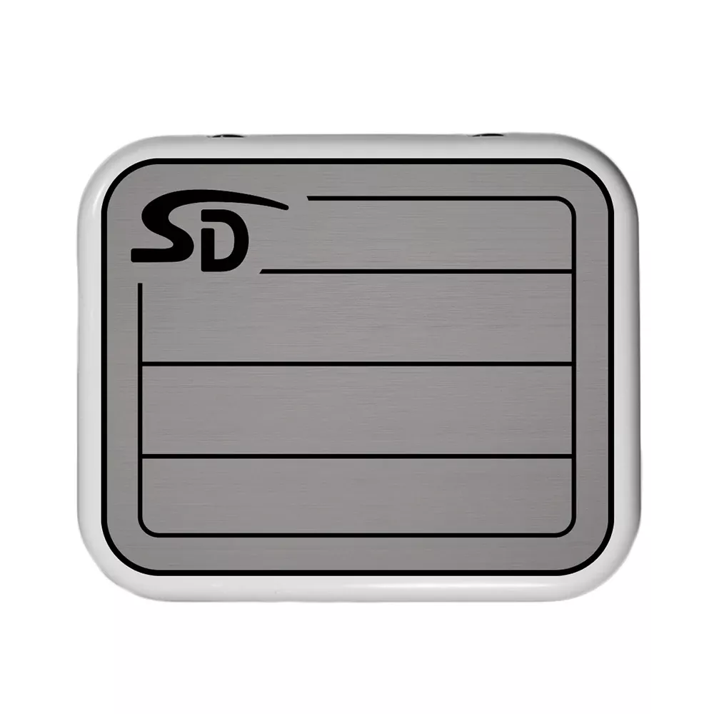 SeaDek YETI Roadie 24 Teak Cooler Pad - 6mm - Storm Grey/Black [53637-