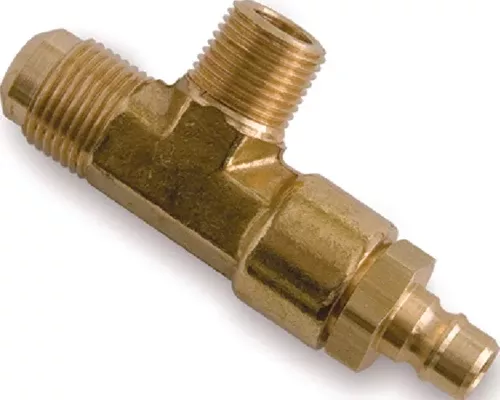 Seastar HF5519 Dometic HF5519 Hydraulic Fitting Bleed Tees TM CylindersBrass2/Kit