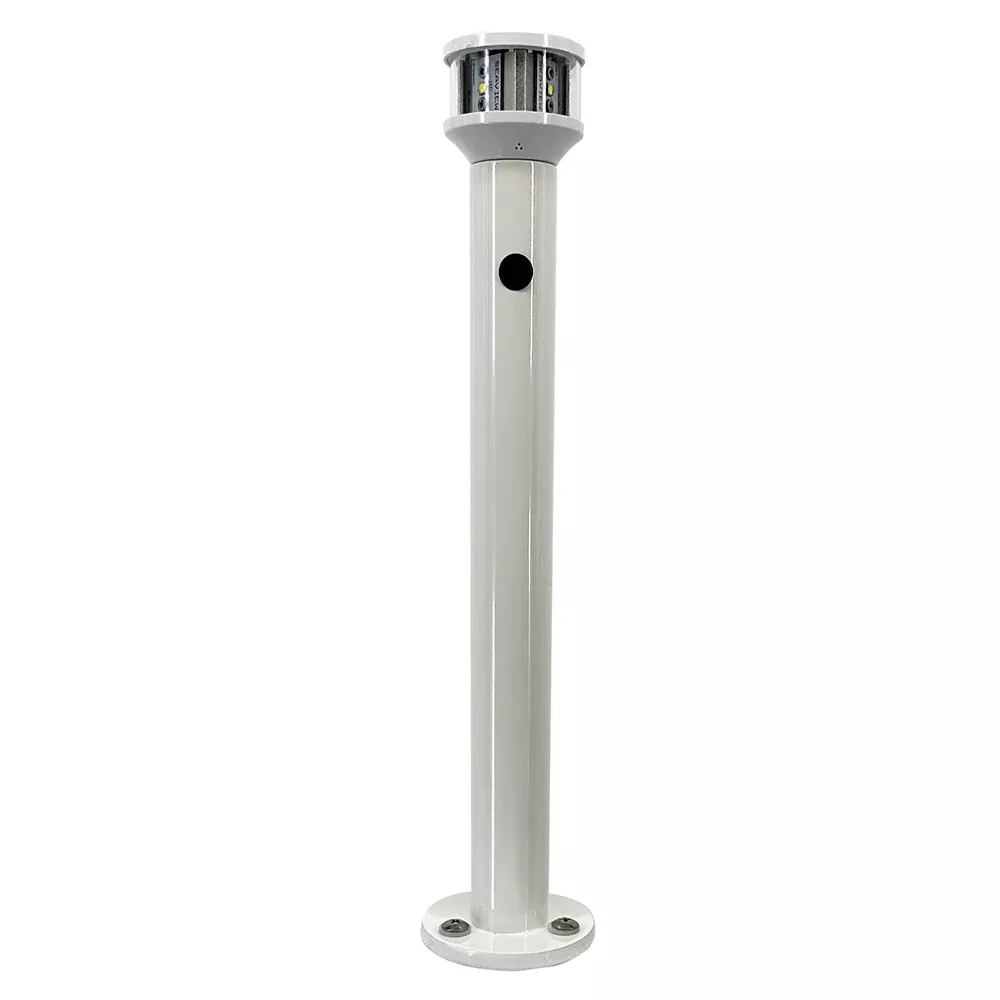 Seaview 24" Fixed Light Post w/C5 Certified All-Round LED Light