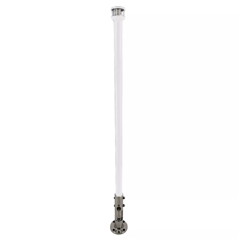 seaview-36-quot-manually-folding-light-post-w-316-stainless-steel-base-amp-ltble Seaview 36" Manually Folding Light Post w/316 Stainless Steel Base & LTBLED12C5 Navigation Light - Black