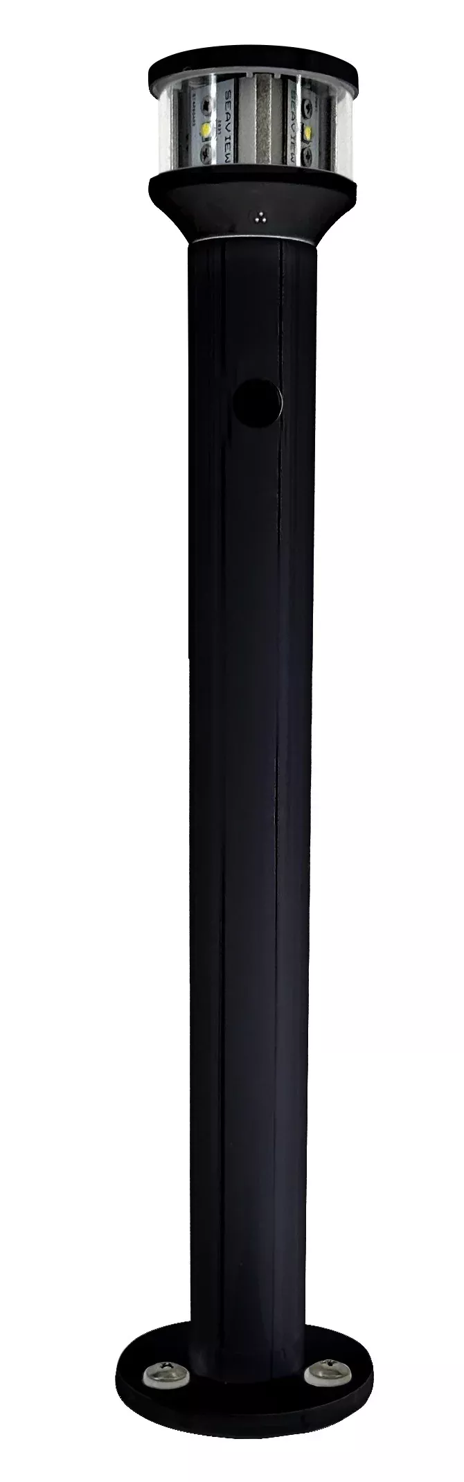 seaview-36in-black-light-post-with-ltbled12-nav-light Seaview 36in Black Light Post With LTBLED12 Nav Light
