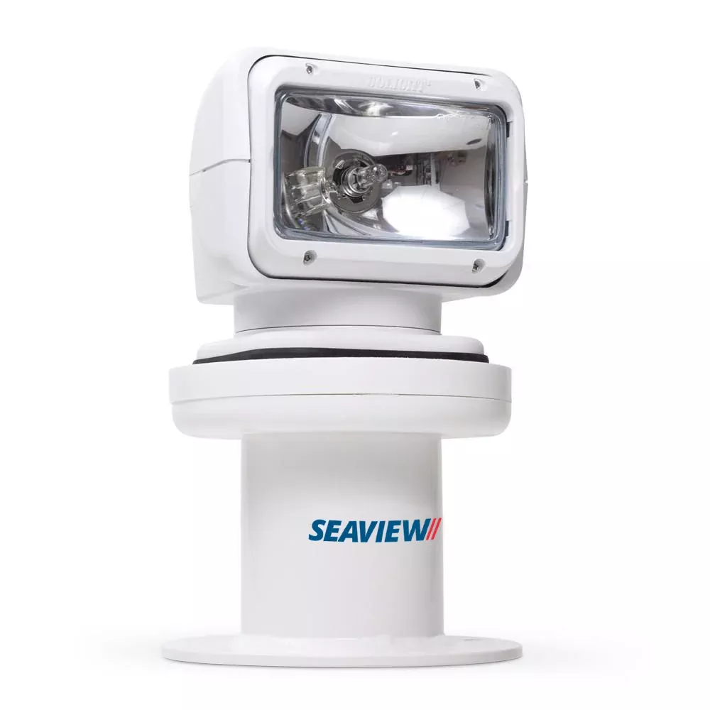 Seaview 5" Searchlight Mount Vertical - 8" Round Base Plate