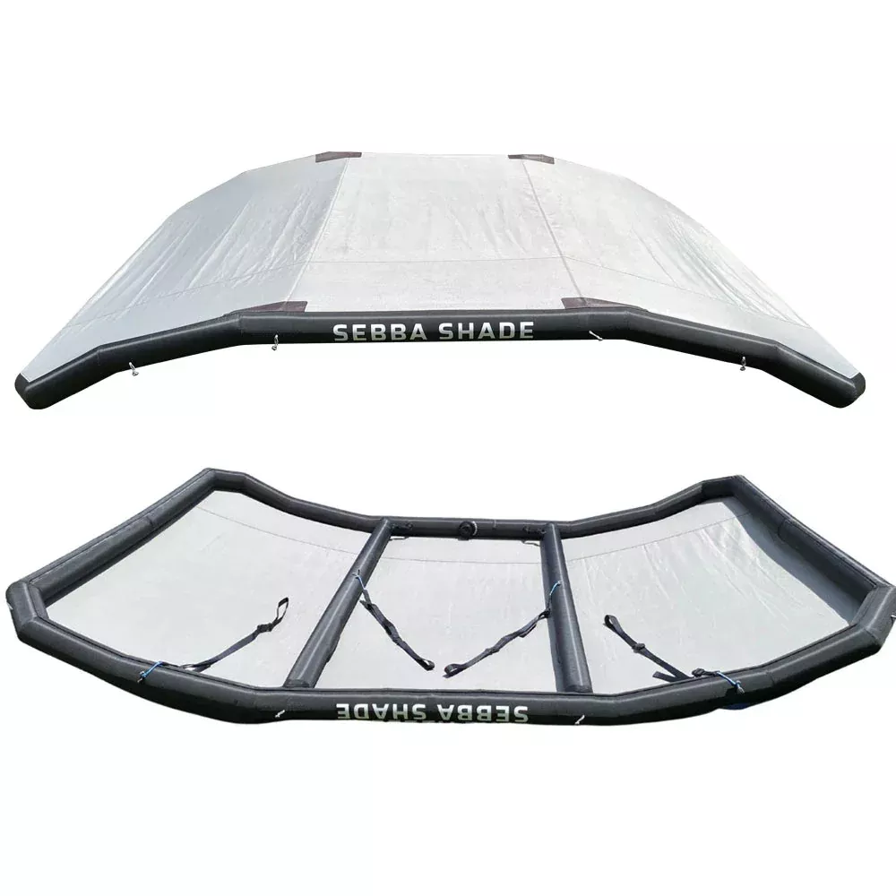 sebba-shade-8-x-12-ft-grey-sun-shade-f-boats-26 Sebba Shade 8 x 12 ft. Grey Sun Shade f/Boats 26'+