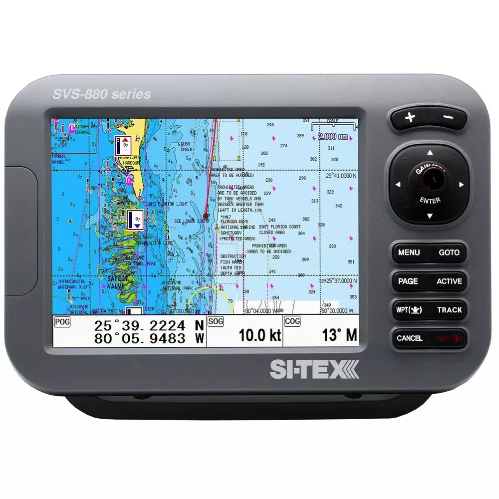 si-tex-gps-chart-dual-frequency-600w-sonar-system-8-rdquo-color-lcd-w-internal-a SI-TEX GPS Chart-Dual Frequency 600W Sonar System - 8” Color LCD w/Internal & External GPS Antenna & C-MAP 4D Card