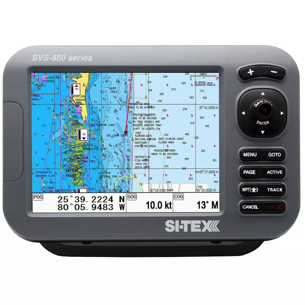 si-tex-gps-chart-dual-frequency-600w-sonar-system-8-rdquo-color-lcd-w-internal-g SI-TEX GPS Chart-Dual Frequency 600W Sonar System - 8” Color LCD w/Internal GPS Antenna & C-MAP 4D Card