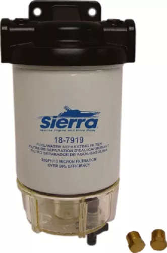 sierra-18-7932-1-79321-fuel-water-separator-kit-w-collection-bowl Sierra 18-7932-1 79321 Fuel/Water Separator Kit W/Collection Bowl