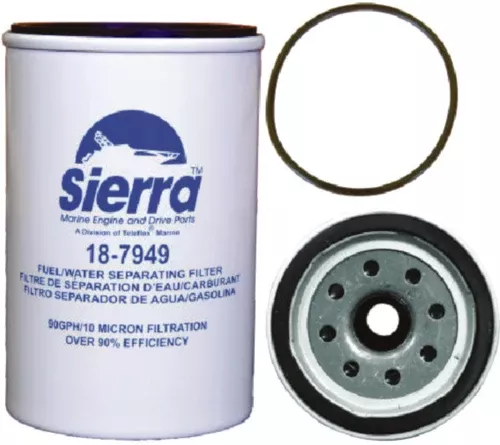 sierra-18-7949-replacement-fuel-filter-44-10-micron Sierra 18-7949 Replacement Fuel Filter, 10 Micron