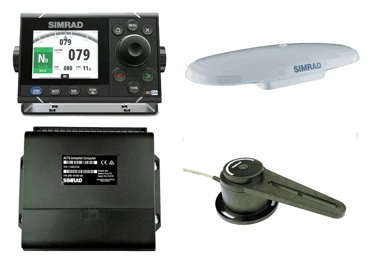 Simrad A2004 Autopilot System Kit with HS75 GPS Compass