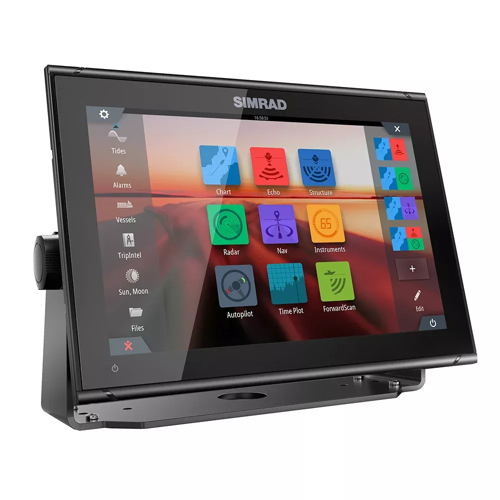 simrad-go12-xse-chartplotter-fishfinder-w-c-map-discover-chart Simrad GO12 XSE Chartplotter/Fishfinder w/C-MAP Discover Chart