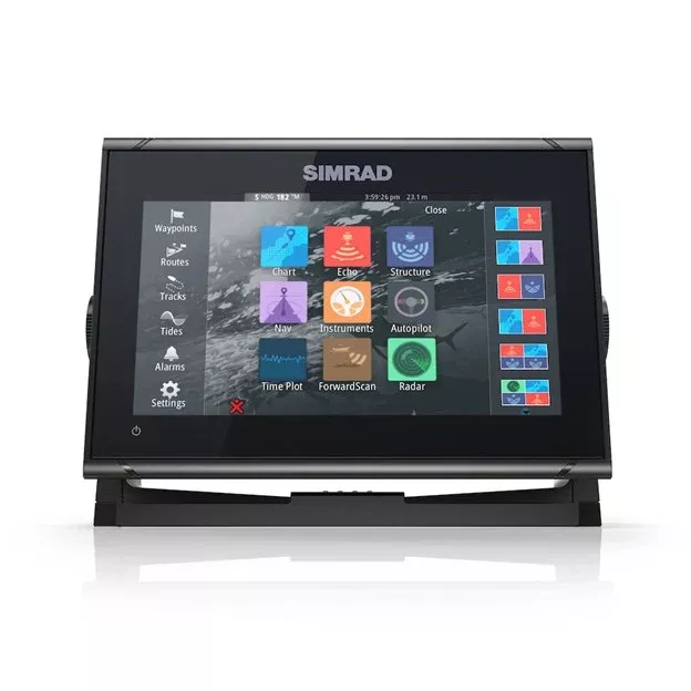 simrad-go9-xse-chartplotter-fishfinder-w-c-ma-discover-chart-no-transducer Simrad GO9 XSE Chartplotter/Fishfinder w/C-MA{ Discover Chart - No Transducer