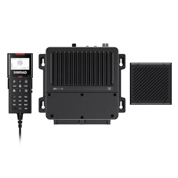 simrad-rs100-vhf-black-box-radio-w-handset-amp-speaker Simrad RS100 VHF Black Box Radio w/Handset & Speaker