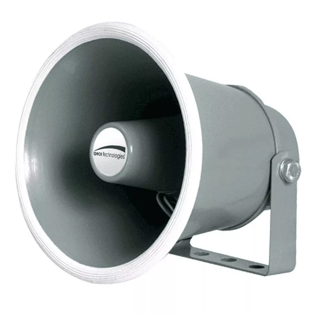 speco-6-quot-weather-resistant-aluminum-horn-4-ohms Speco 6" Weather-Resistant Aluminum Horn - 4 Ohms
