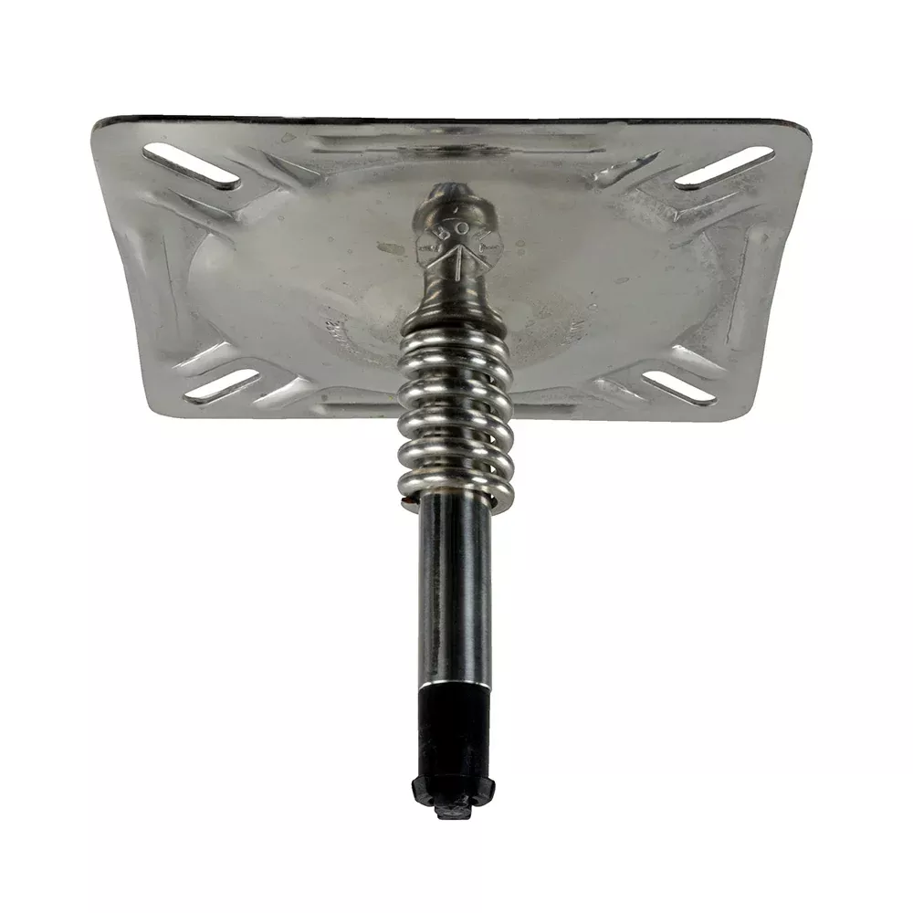 springfield-kingpin-trade-7-quot-x-7-quot-seat-mount-w-spring-polished Springfield KingPin™ 7" x 7" Seat Mount w/Spring - Polished