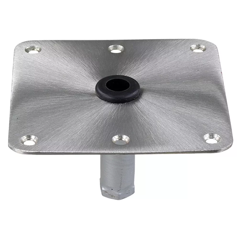 springfield-kingpin-trade-7-quot-x-7-quot-stainless-steel-square-base-threaded Springfield KingPin™ 7" x 7" Stainless Steel Square Base (Threaded)