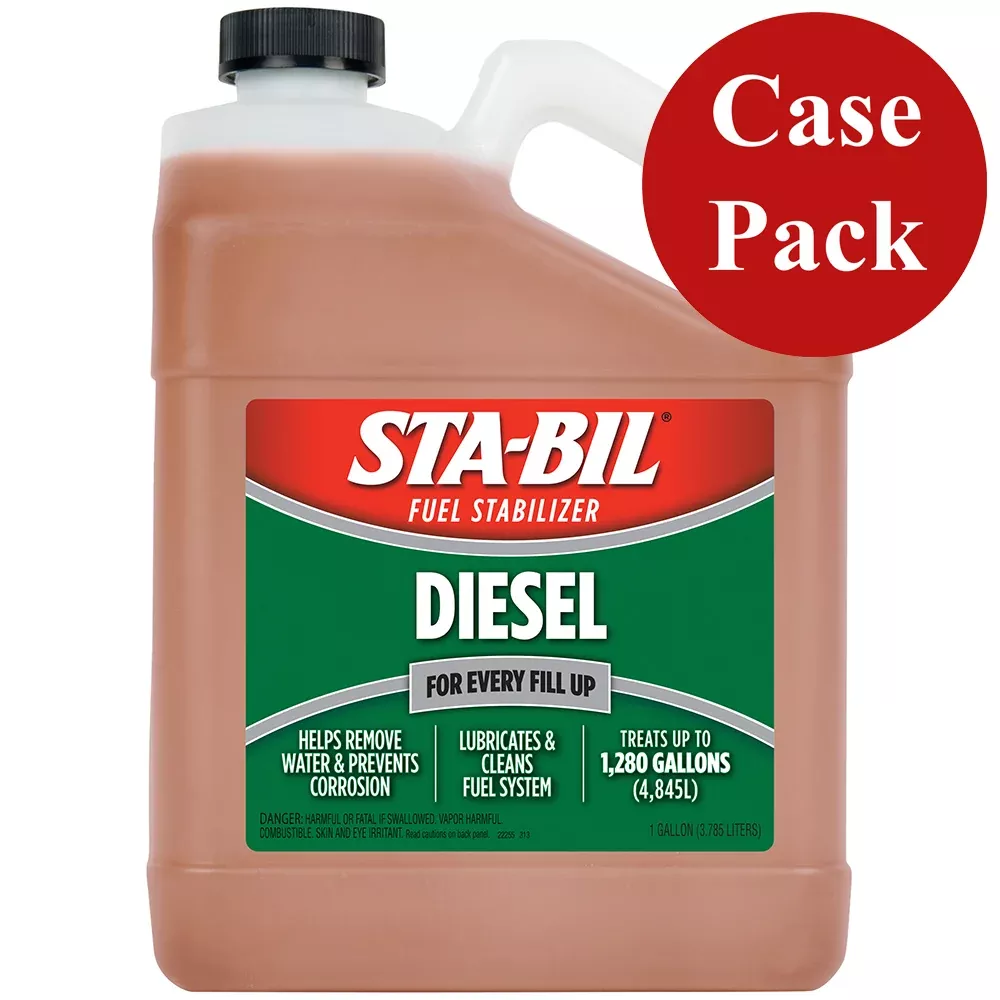 sta-bil-diesel-formula-fuel-stabilizer-amp-performance-improver-1-gallon-case-4 STA-BIL Diesel Formula Fuel Stabilizer & Performance Improver - 1 Gallon *Case of 4*