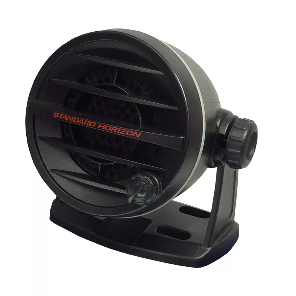 standard-horizon-10w-amplified-external-speaker-black Standard Horizon 10W Amplified External Speaker - Black