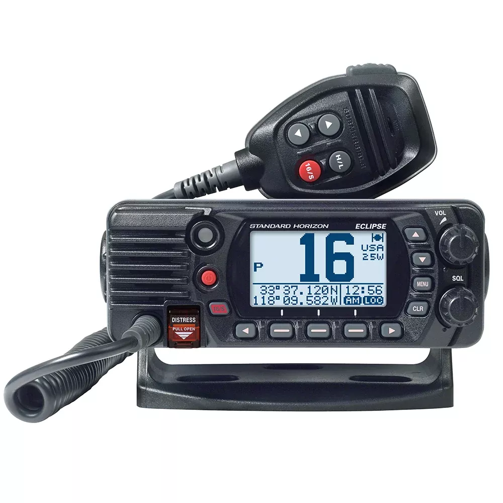 standard-horizon-gx1400g-fixed-mount-vhf-w-gps-black Standard Horizon GX1400G Fixed Mount VHF w/GPS - Black