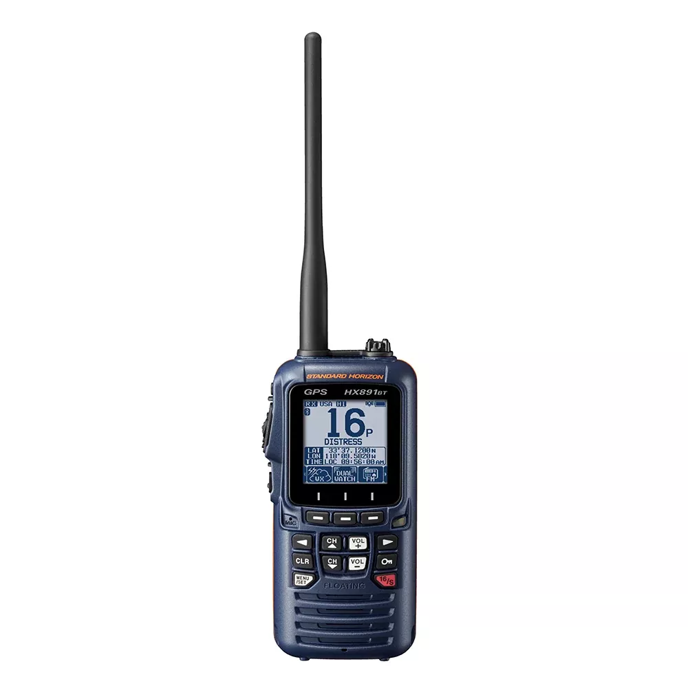 standard-horizon-hx891bt-handheld-vhf-w-bluetooth-navy-blue Standard Horizon HX891BT Handheld VHF w/Bluetooth - Navy Blue
