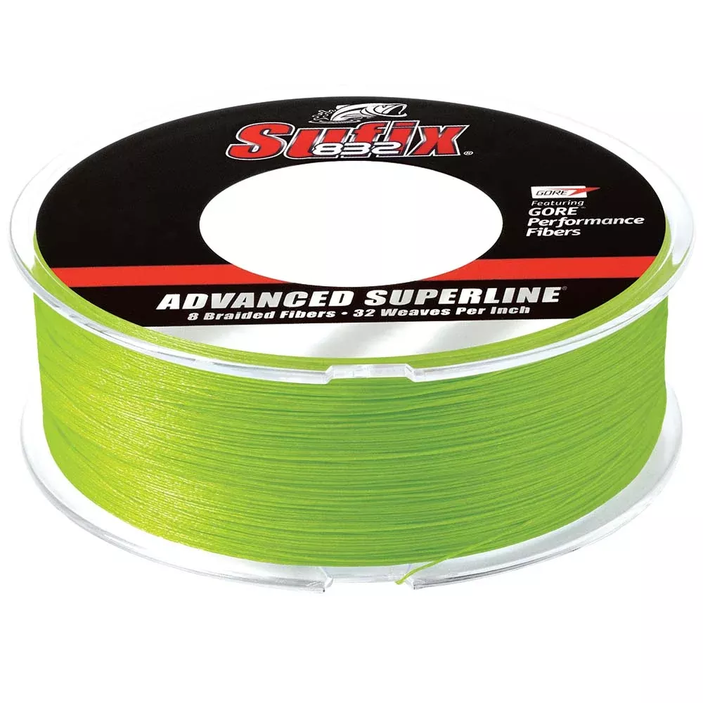 sufix-832-reg-advanced-superline-reg-braid-15lb-neon-lime-600-yds Sufix 832® Advanced Superline® Braid - 15lb - Neon Lime - 600 yds