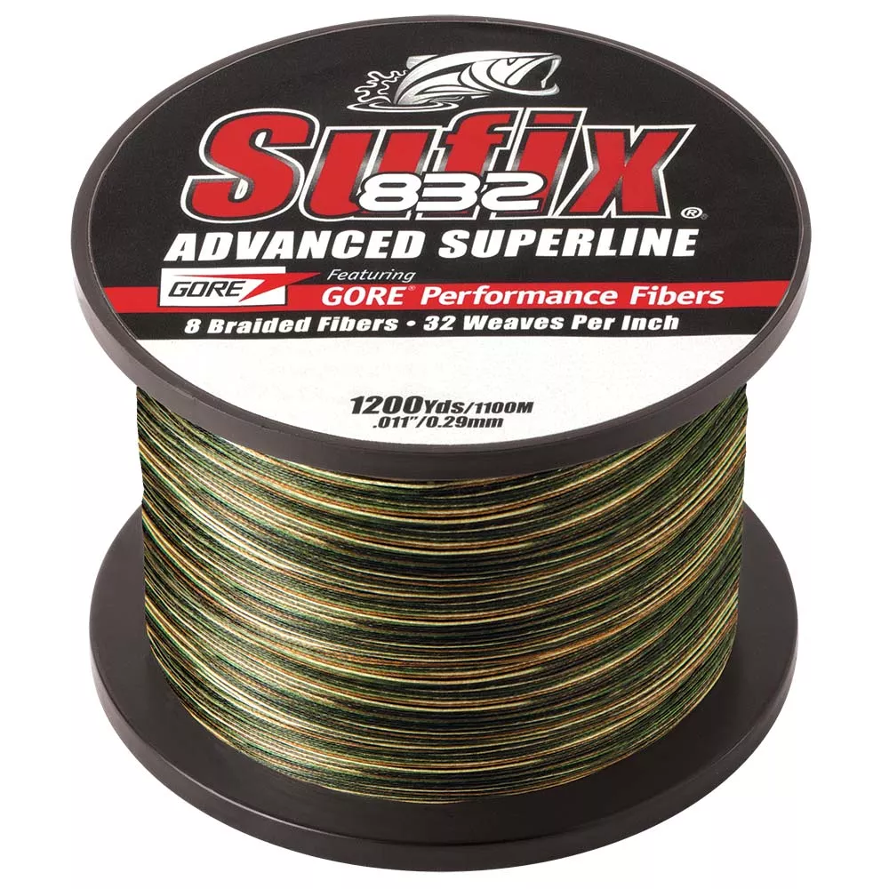 sufix-832-reg-advanced-superline-reg-braid-6lb-camo-1200-yds Sufix 832® Advanced Superline® Braid - 6lb - Camo - 1200 yds