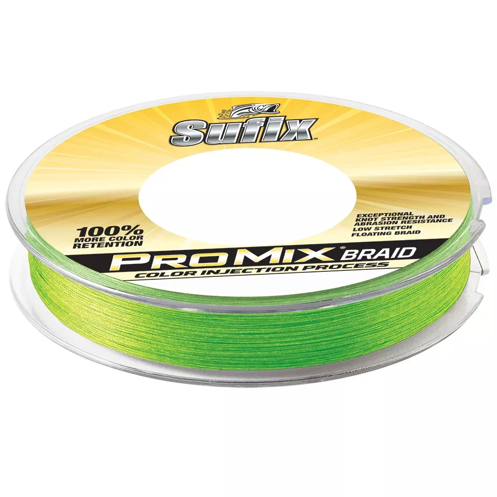 sufix-promix-reg-braid-10lb-neon-lime-300-yds Sufix ProMix® Braid - 10lb - Neon Lime - 300 yds