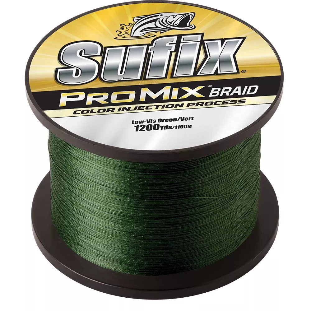 sufix-promix-reg-braid-40lb-low-vis-green-1200-yds Sufix ProMix® Braid - 40lb - Low-Vis Green - 1200 yds