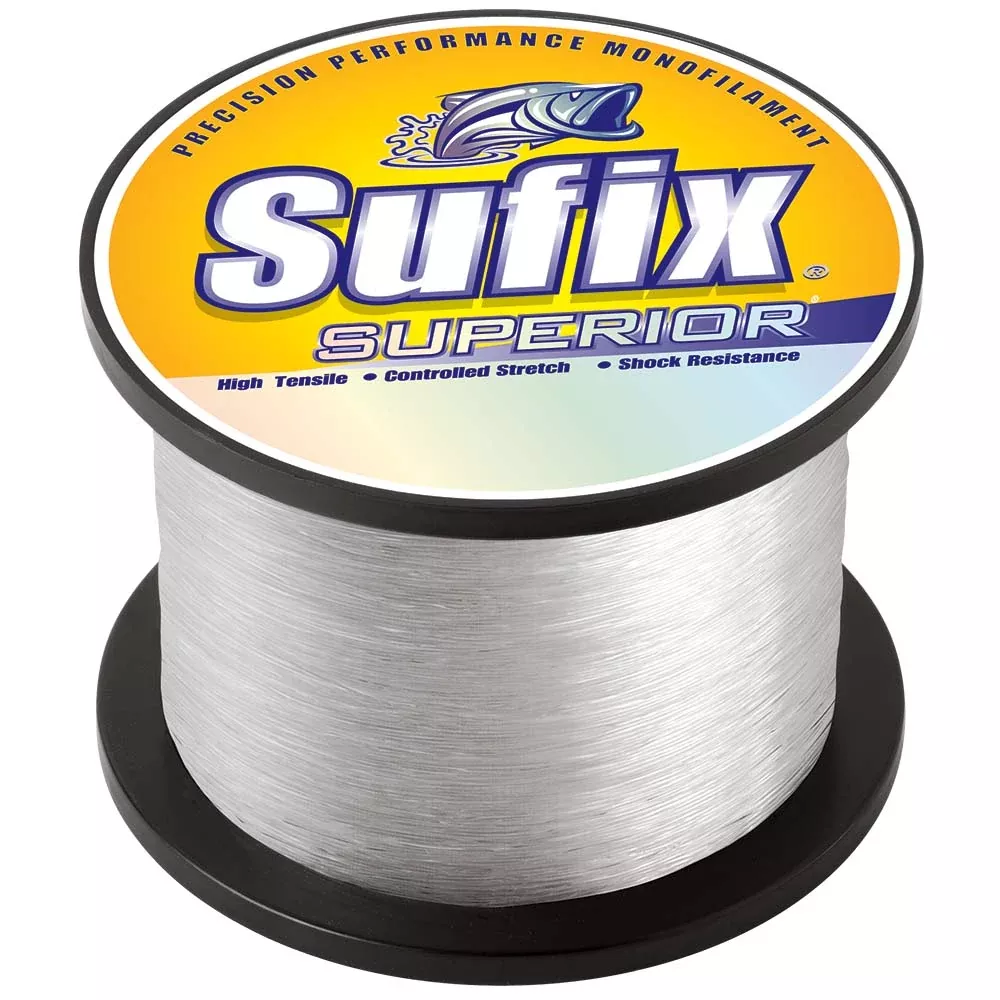 sufix-superior-clear-monofilament-15lb-840-yds Sufix Superior Clear Monofilament - 15lb - 840 yds
